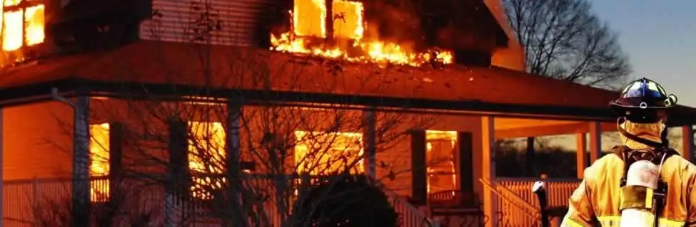 fire damage repair emergency response at a residential property affected by an active house fire in Ogden, UT